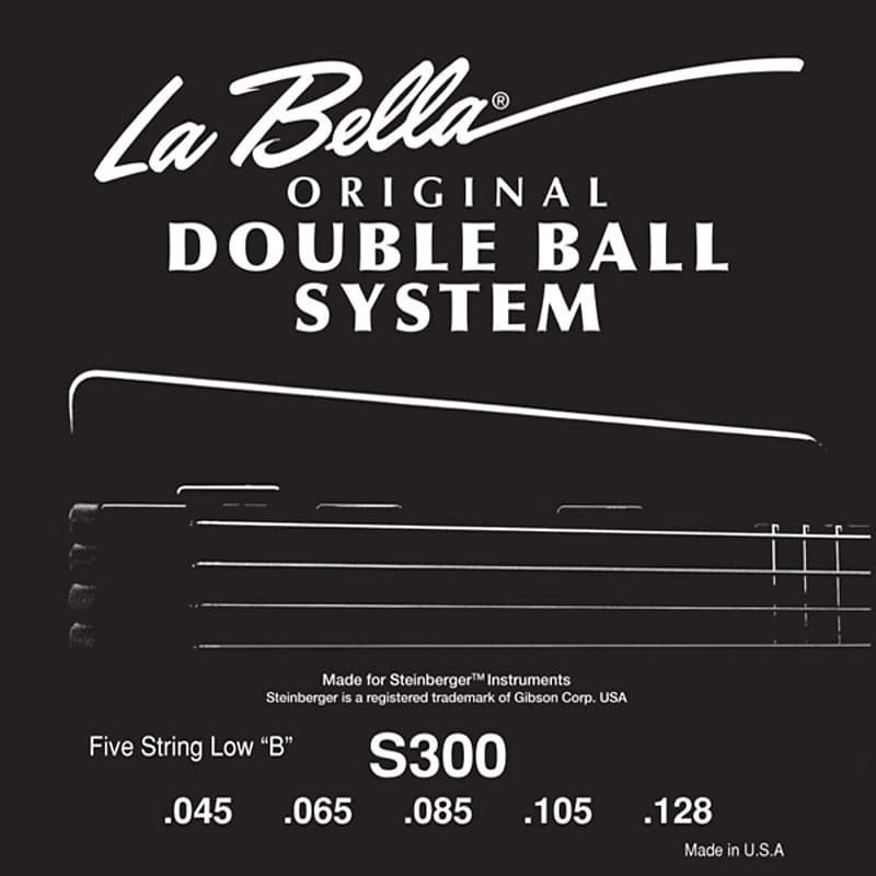 La Bella Bass Strings, 45128,DoubleB 5 String Set String Reverb