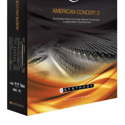New Synthogy Ivory II American Concert D Software Mac & PC Boxed Version image 1