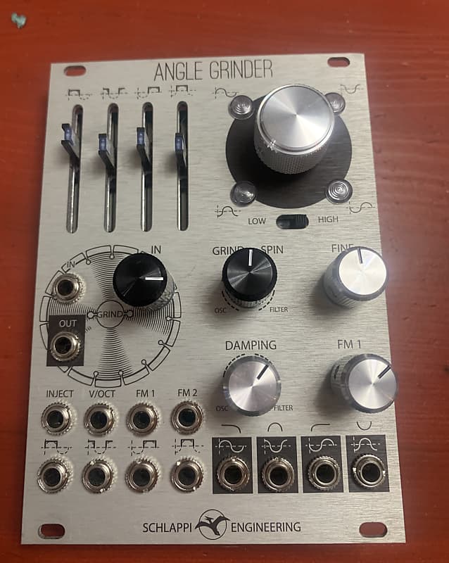 Schlappi Engineering Angle Grinder 2022 Silver Reverb