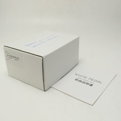 Shinos Shi Whp White Pedal [129] [10/03] | Reverb UK