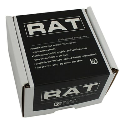 ProCo Rat 2 Distortion / Fuzz / Overdrive Pedal - Free Expedited Shipping to ALL US Zip codes image 2