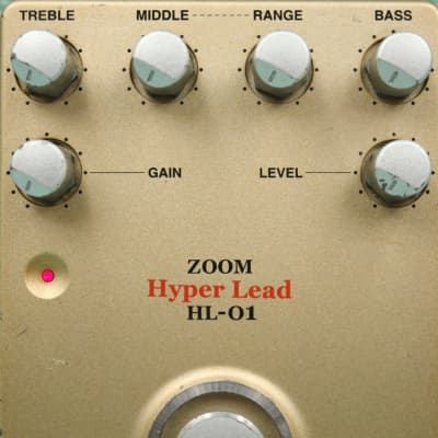 Zoom HL-01 Hyper Lead Made in Japan Guitar Effect Pedal 000595