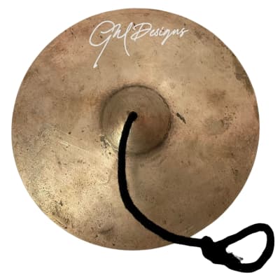 6.5” GM Designs Raw B20 HEAVY Hanging (or Hand) Cymbal Disc! image 1