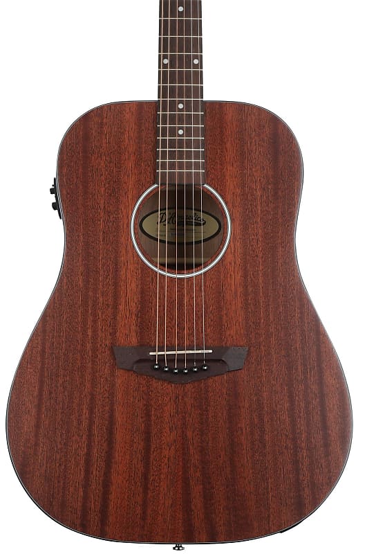 D'Angelico Premier Lexington LS Acoustic-electric Guitar - Mahogany Satin image 1