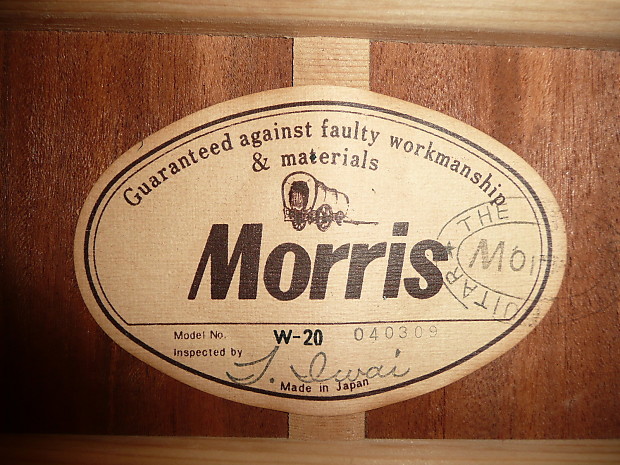 Morris W20 1970's Natural Japan Vintage