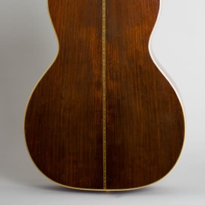 Wm. Stahl Solo Style # 8 Flat Top Acoustic Guitar,  made by Larson Brothers (1930), ser. #36405, black tolex hard shell case. image 4