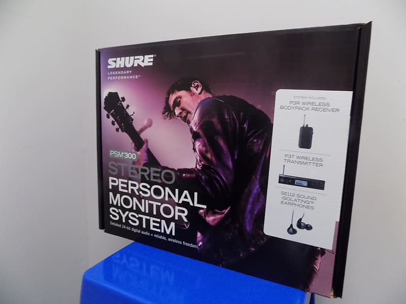 Shure PSM300 P3TR112GR Wireless In-ear Monitor System - J13 Band - w/ SE112 Headphones image 1