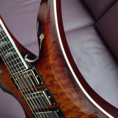 B.C. Rich Mockingbird Pro X Custom quilted maple top  electric guitar image 4