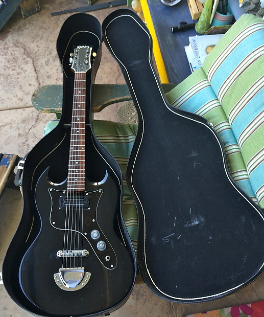 Rare Vintage 1960 s Pan SG Style Guitar