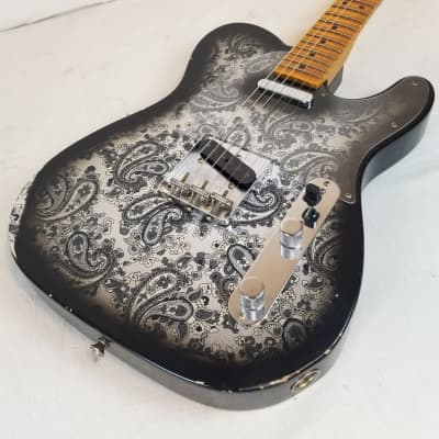 Fender Custom Shop Limited Edition '68 Black Paisley Tele Relic, w/Deluxe HSC 2023 image 6