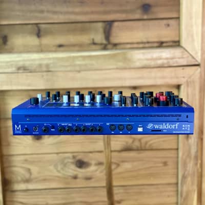 Waldorf M 8-Voice Wavetable Desktop Synthesizer  - Blue image 8