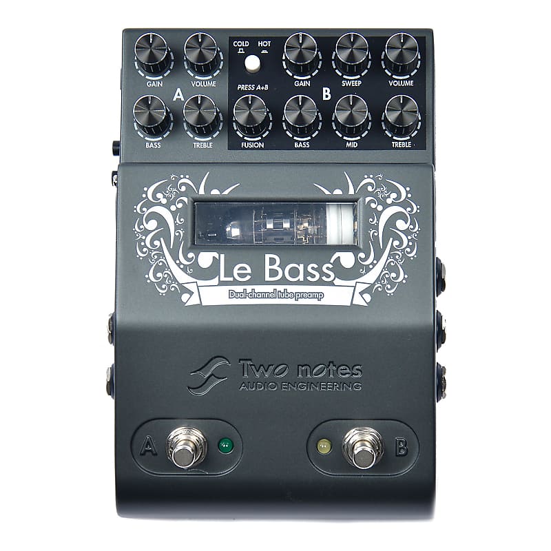 Two Notes Le Bass 2-Channel Tube Bass Preamp image 1