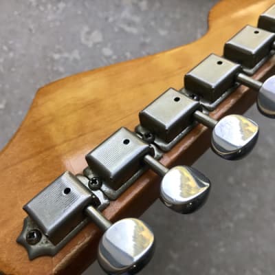 1983 Fender Stratocaster David Gilmour Black Strat twin neck Fullerton vintage image 14