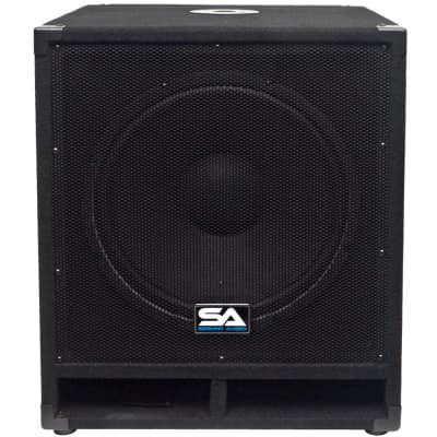15" Pro Audio Subwoofer Cabinet PA DJ PRO Audio Band Speaker New Sub woofer 300W image 2
