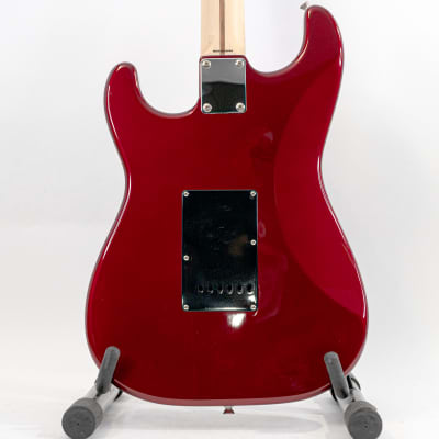 2015 MIJ Fender Aerodyne Stratocaster AST Candy Apple Red w/ Matching Headstock, Tremolo Arm, Gigbag image 10