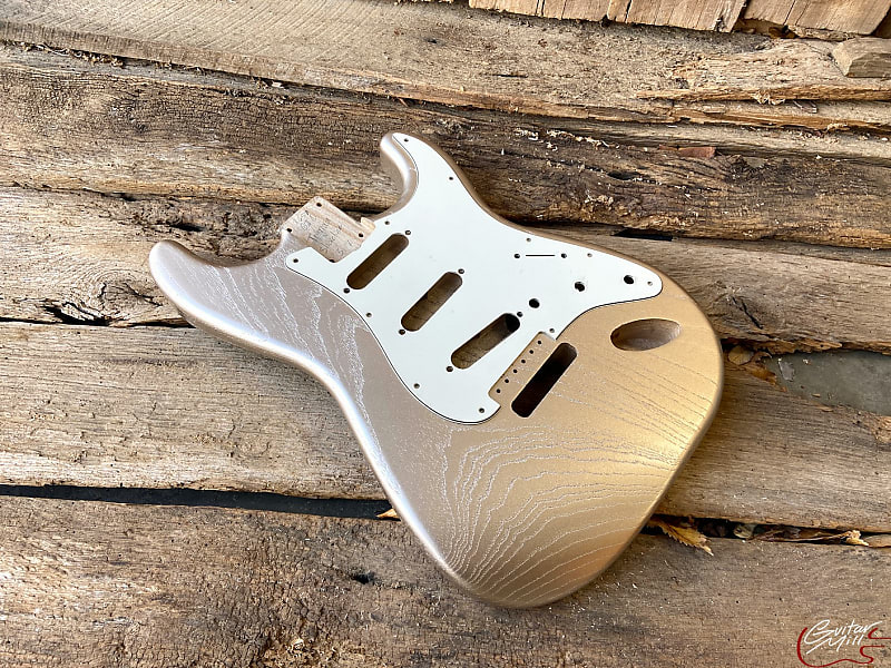 Guitar Mill S Style Body Ultra Light Swamp Ash Trugrain™ Reverb