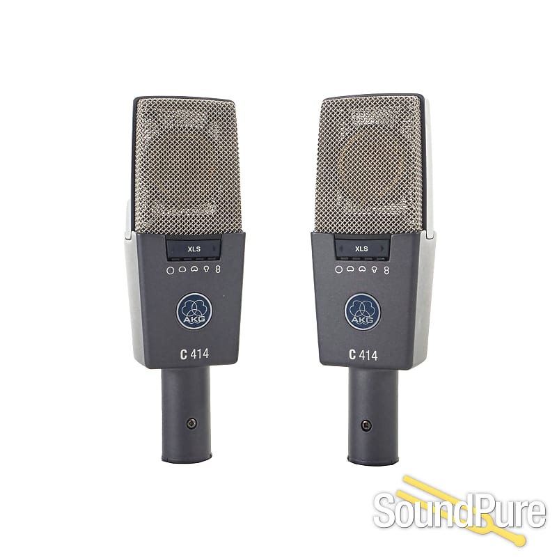 AKG C414 XLS Matched Pair - Used | Reverb