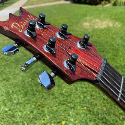 1999 Driskill Diablo Honduran Mahogany Guitar PRS tuners -wide/fat neck image 17