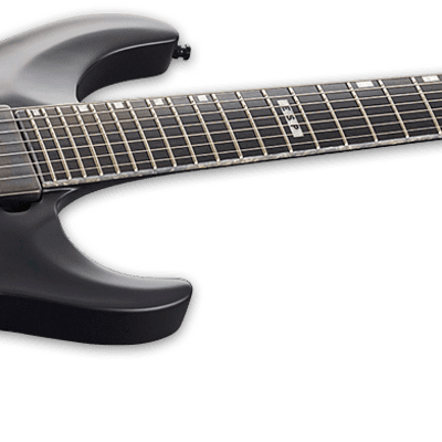 ESP E-II Horizon NT-7B Hipshot Black Satin 7-String Electric | Reverb