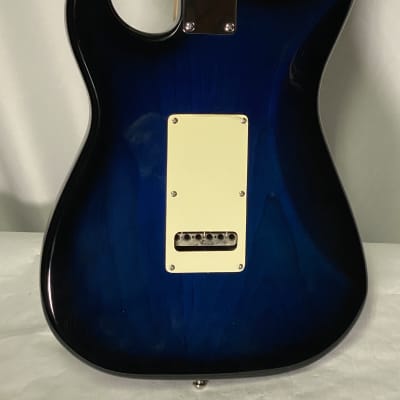 G&L Tribute Series Legacy Blue burst guitar image 3