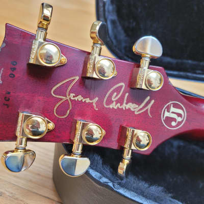 Gibson Custom Shop Jerry Cantrell Signature "Wino" Les Paul Custom (Signed, Aged) 2021 Wine Red image 5