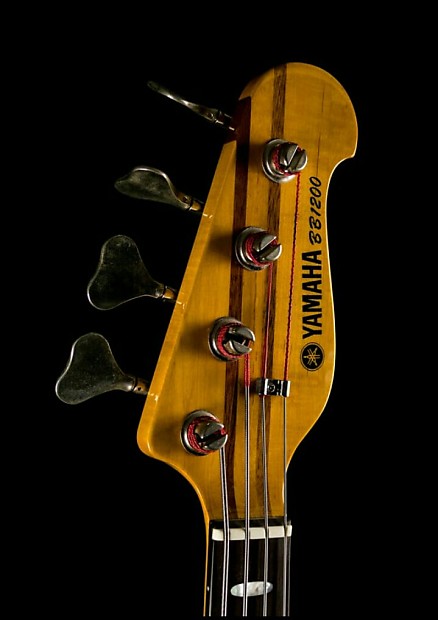 Vintage 1980 Yamaha BB1200 Electric Bass Guitar Natural