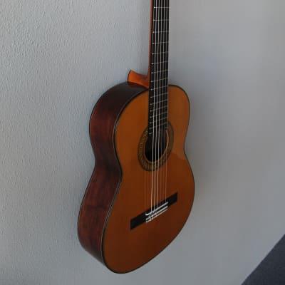 Brand New Francisco Navarro Cedar Top Concert Classical Guitar - 640 Scale image 3