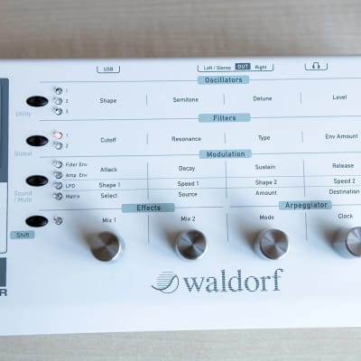 Waldorf Blofeld Desktop Synthesizer (white) + SL License, mint, boxed image 5