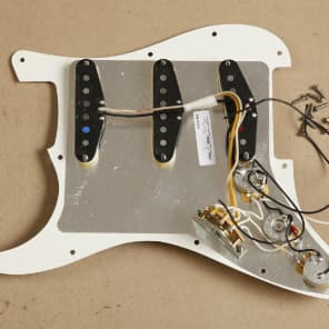 2012 Fender American Standard Strat LOADED PICKGUARD fat 50s pickups image 2