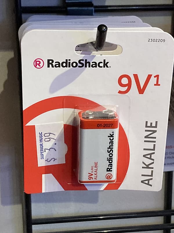 RadioShack (9V battery) New in packaging Reverb