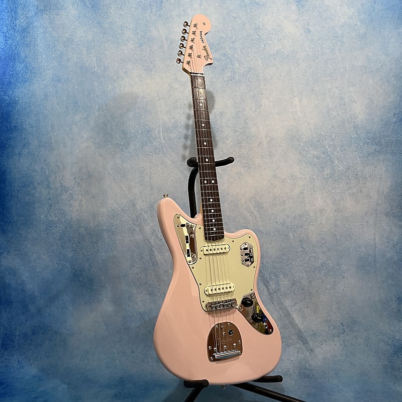 未使用品 Fender FSR 202 Jaguar Shell Pink MH Fender Japan FSR Collection Traditional II 60s Jaguar Shell