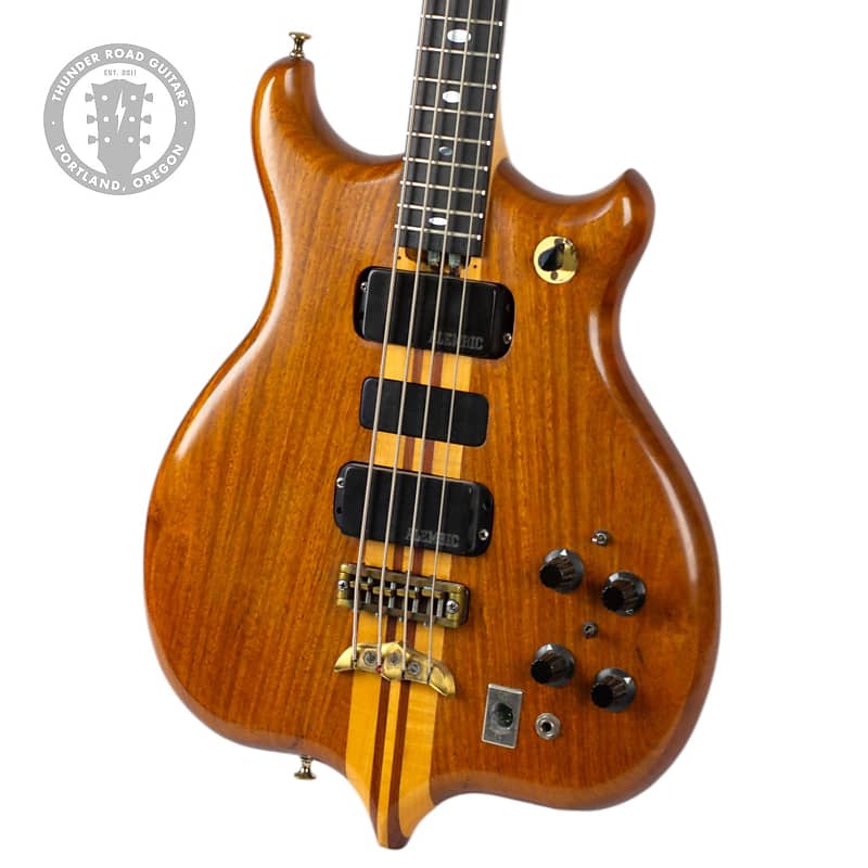 1988 Alembic Persuader PMSB-5 5-string Bass signed by