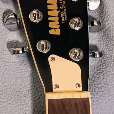 Erlewine Chiquita travel guitar 1980 - Black image 9