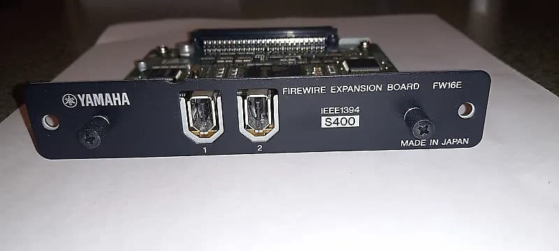 YAMAHA】 FW16E MOTIF XF用 FireWireエクスパンションボード