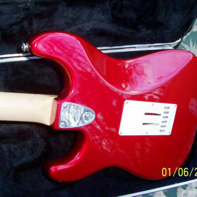 1995 G&L Fullerton Signature Stratocaster  RARE Candy Apple Red - 1st Year of issue #110 image 12