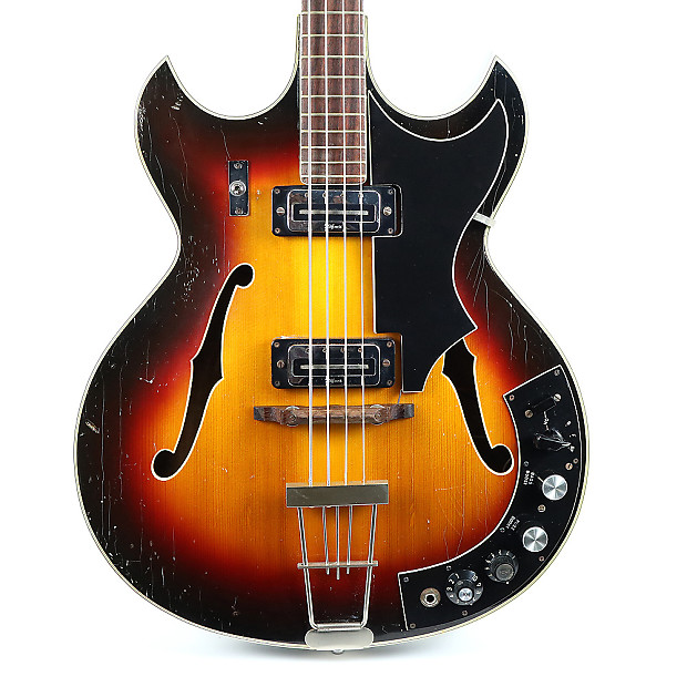 Vintage 1967 Hofner Model 500/8BZ Electric Bass Guitar | Reverb