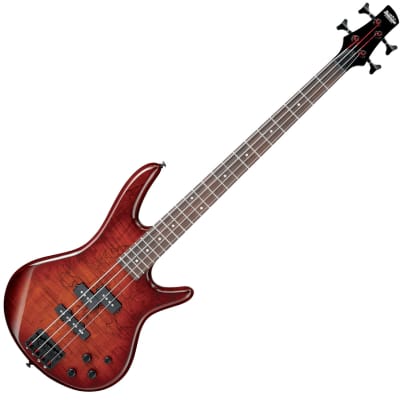 Ibanez Gio GSR200SMCNB Bass Guitar in Charcoal Brown Burst image 6