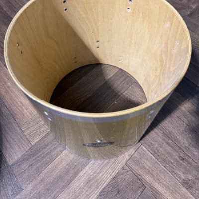Ludwig Accent Rack Tom Drum Shell 14”x14” Bare Wood Project / Upcycle #LA49 image 5