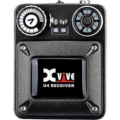 Xvive U4 In-Ear Wireless Monitor System With Transmitter and 4 Receivers 2025 - Black image 3