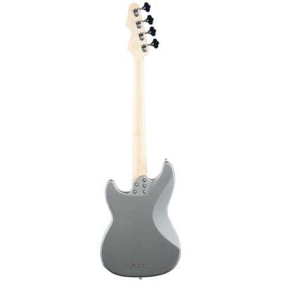 Schecter Banshee Bass Guitar, Carbon Grey image 6