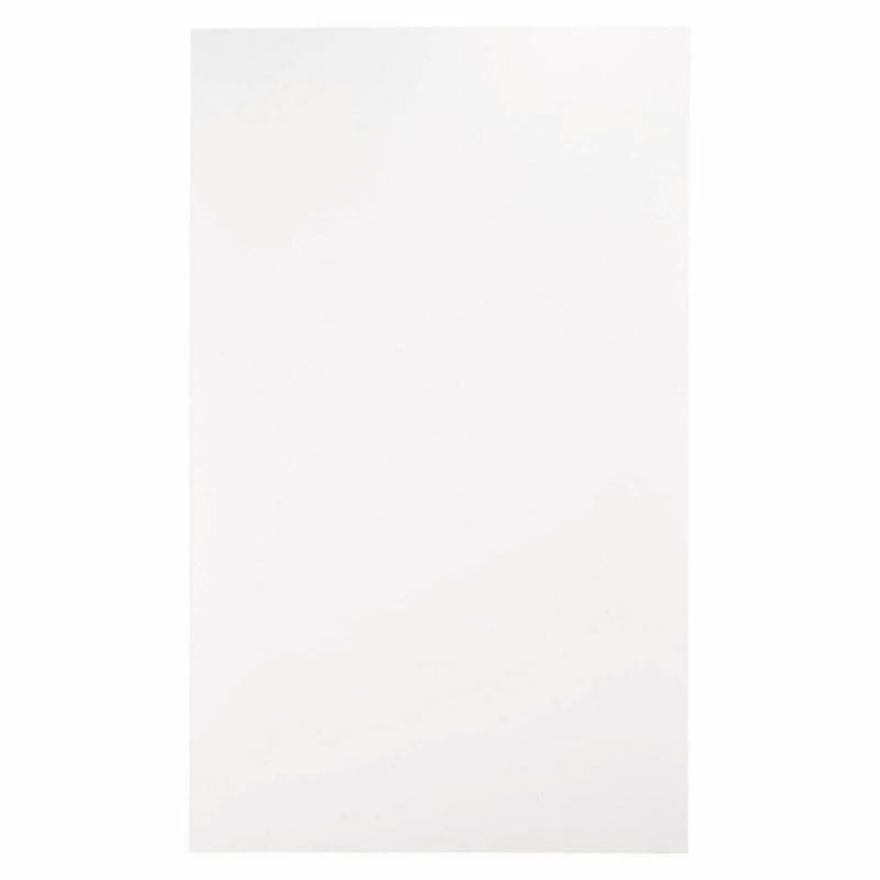 NEW Pickguard Sheet Blank Guitar/Bass 9" x 15 3/8" (227x390mm) - Made in Japan - White 1 Ply image 1