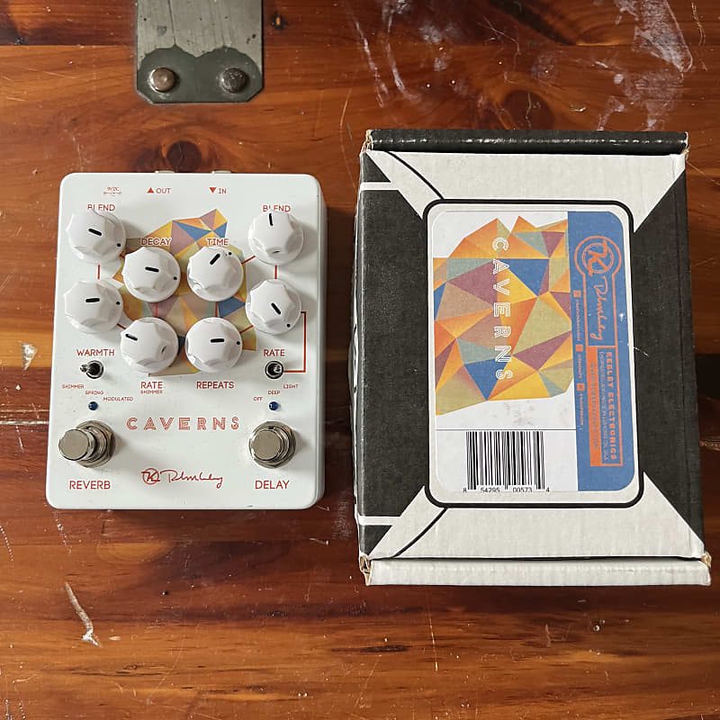 Keeley Caverns Reverb / Delay V2 White Reverb