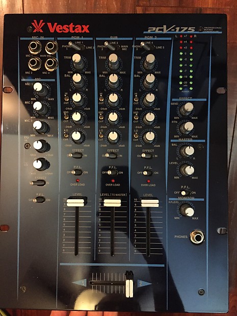 ベスタクス　Vestax ミキサー PCV-175 Vestax PCV-175 DJ Mixer 3 Channel. Sold As Is Untested | eBay