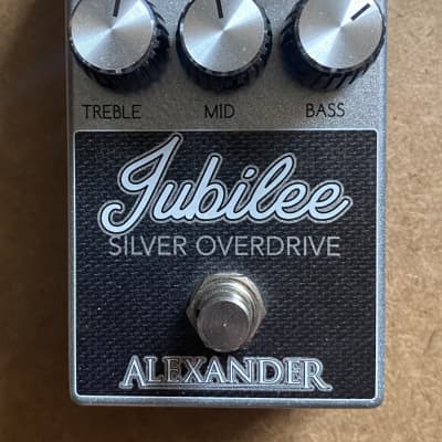 Alexander Jubilee Silver Overdrive Pedal