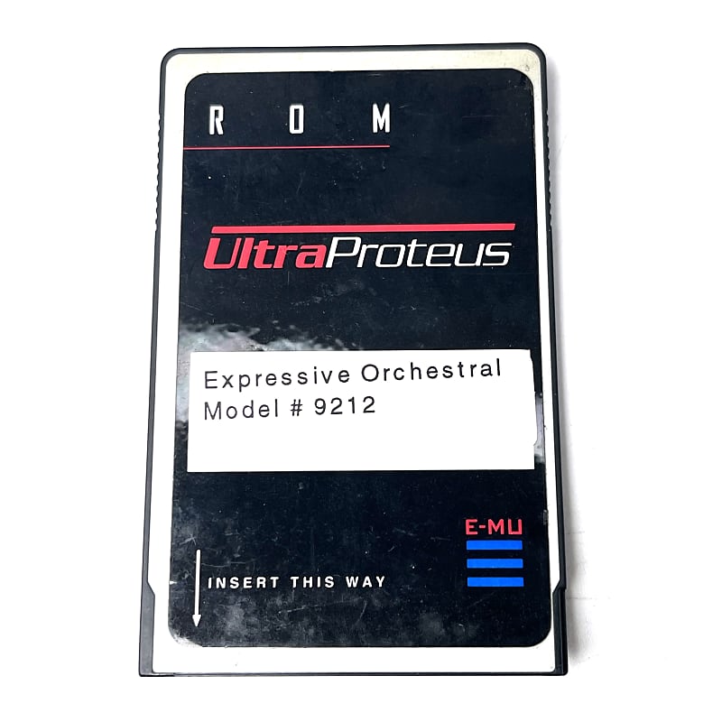 E-Mu Systems Ultra Proteus Rom Card ''Expressive Orchestral | Reverb