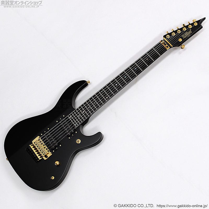 Killer KG-Fascist Vice Seven Stealth Black 7-Strings, Made in Japan