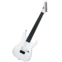 ESP LTD M-7BHT Baritone Arctic Metal EMG Guitar – Snow White Satin