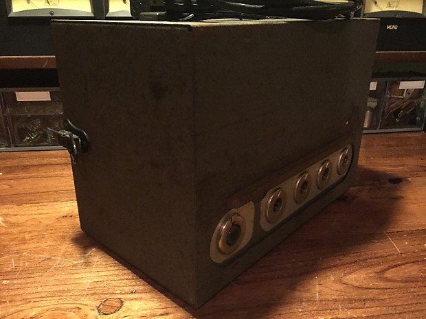 Vintage RCA OP-7 Tube Broadcast Location Console Mixer
