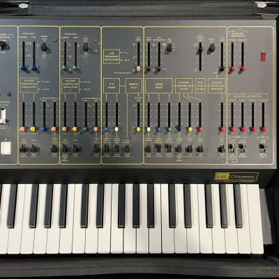 Korg ARP Odyssey Rev2 – 37 Slim Key Duophonic Analog Synthesizer (Black/Gold, Limited Edition)