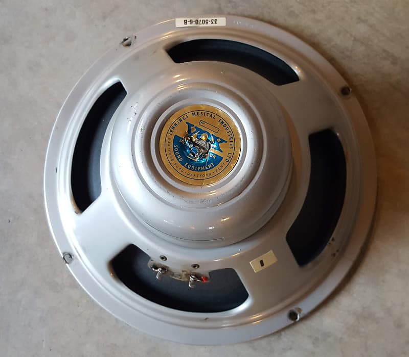 Celestion VOX Bulldog T1088 Alnico JMI Circa 66-68 Silver | Reverb